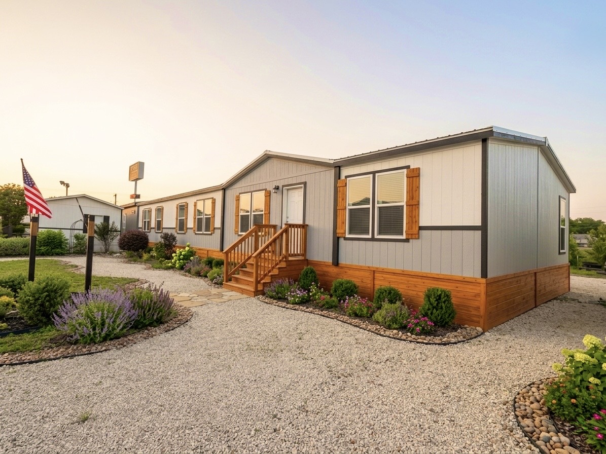 Manufactured home featured by KTX Homes